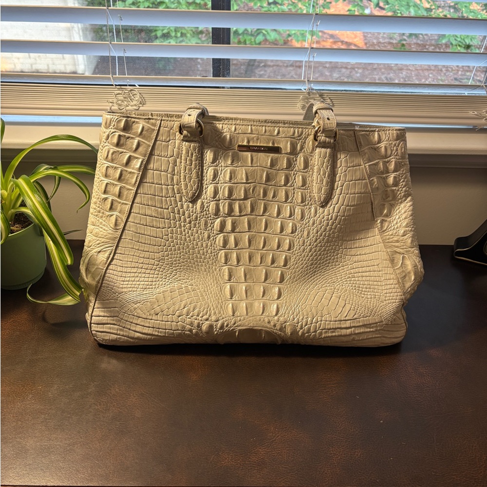 Brahmin “Medium Irene - Daydream Melbourne” textured tote.